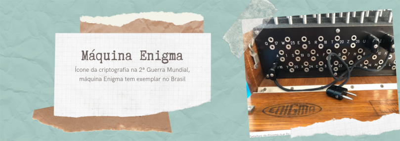Ícone da criptografia na 2ª Guerra Mundial, máquina Enigma tem exemplar no Brasil