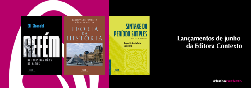 lançamentos junho da editora contexto